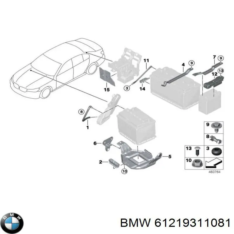 61219311081 BMW 