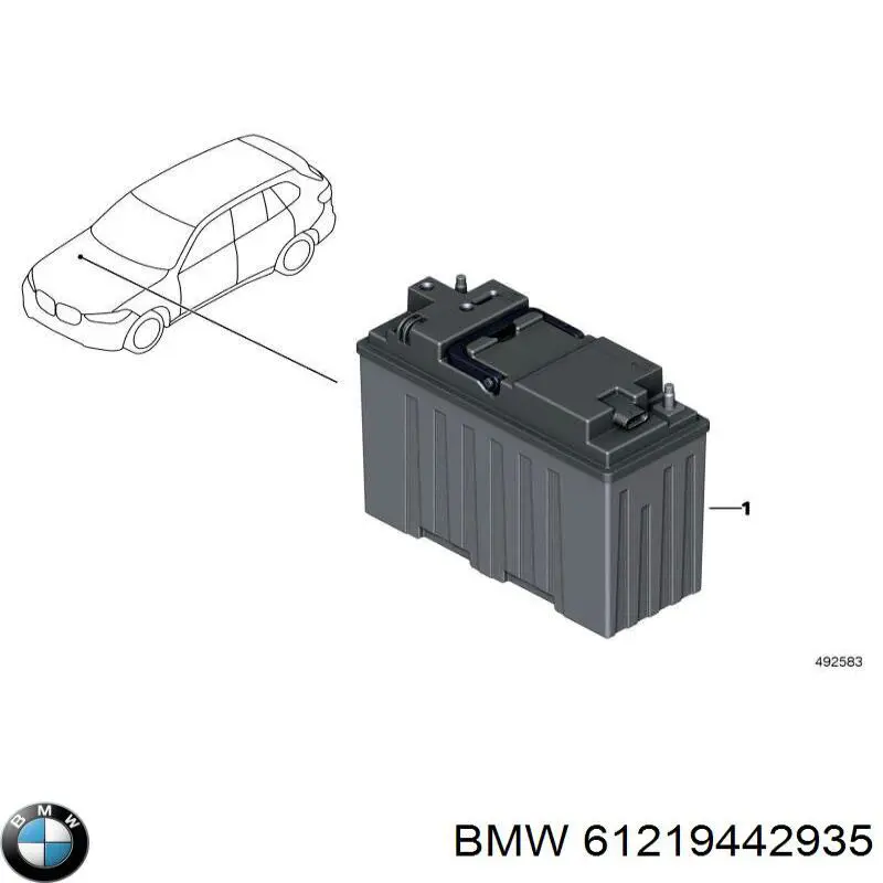  61219442935 BMW