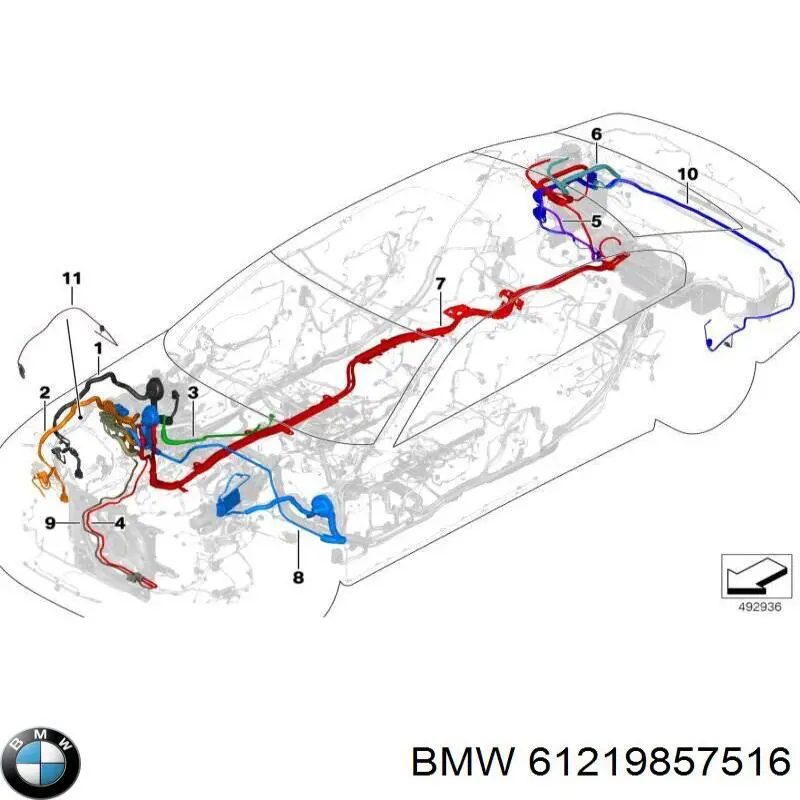 Аккумулятор автомобильный BMW 61219857516 цена, от 118.94 USD