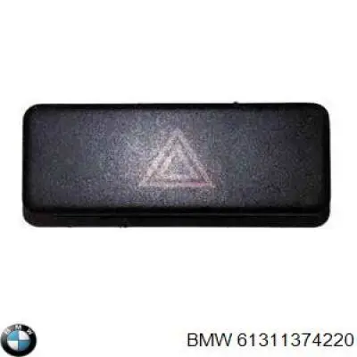 Botão de ativação do sinal de emergência para BMW 5 (E34)