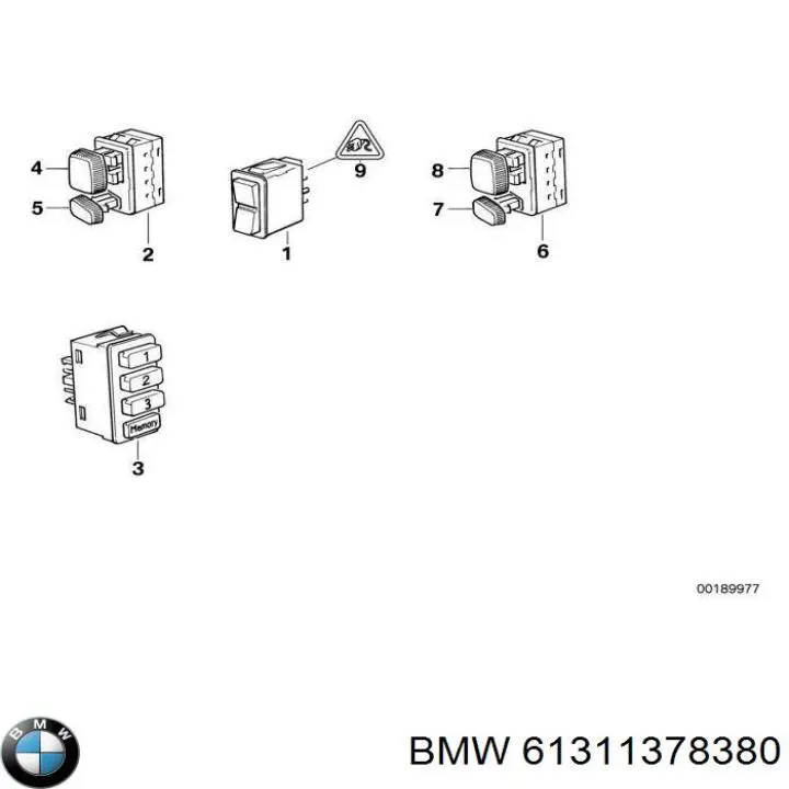  61311378380 BMW