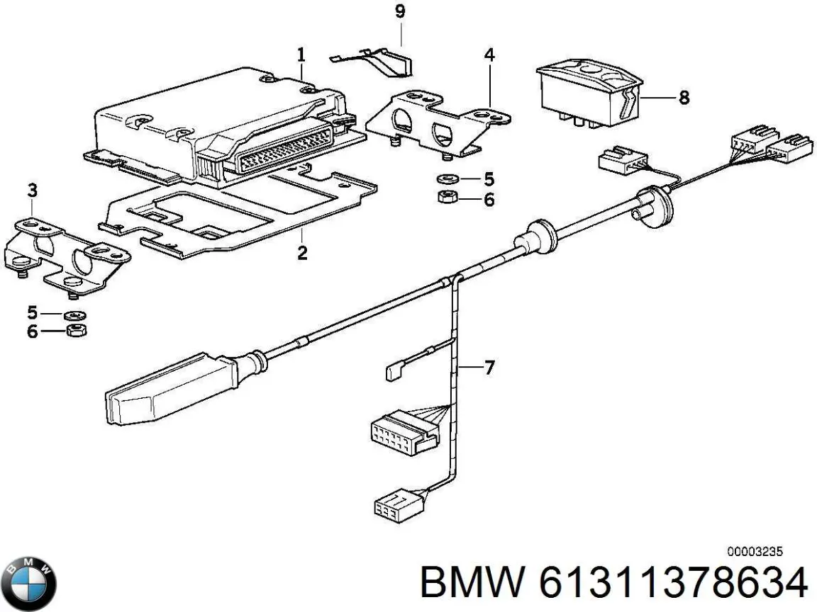 61311378634 BMW 