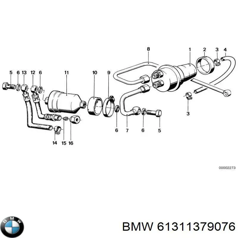  BMW 1379076 цена, от 8.21 USD