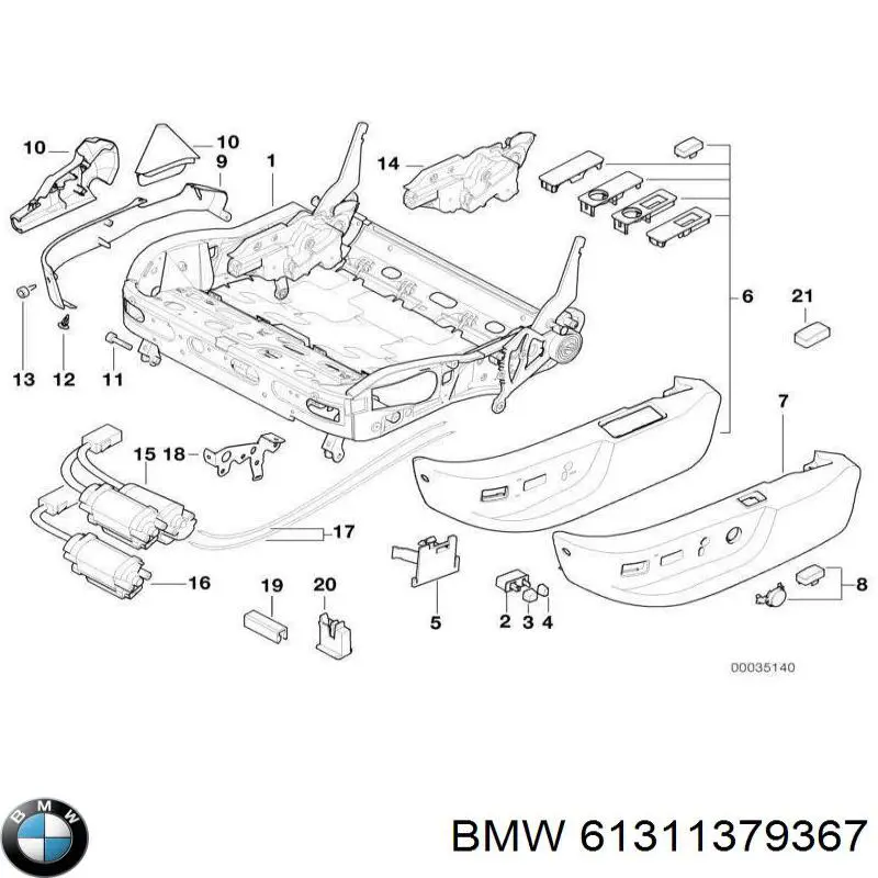 61311379367 BMW 