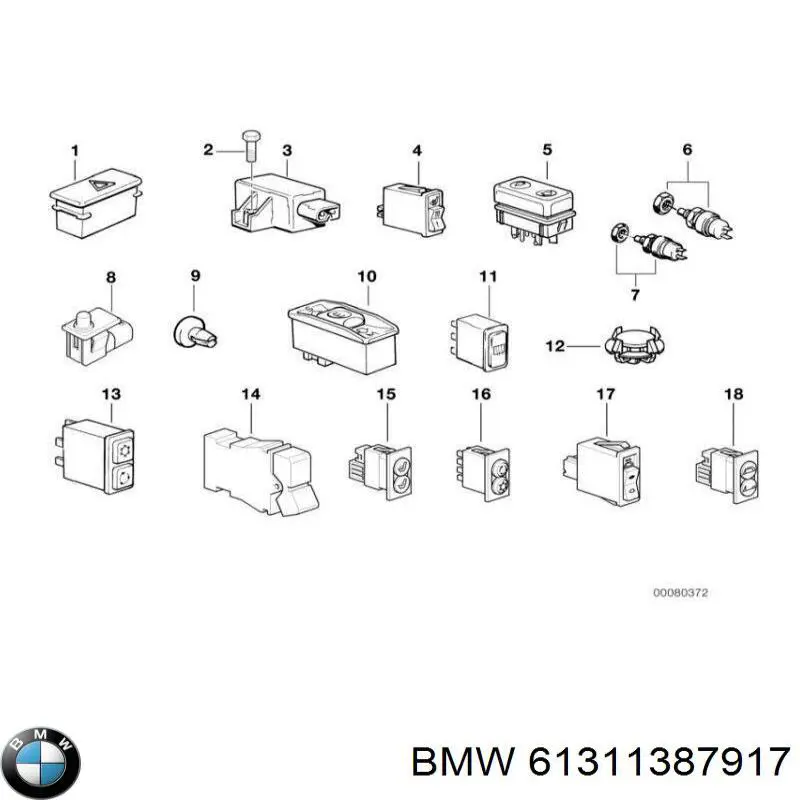 61311387917 BMW 