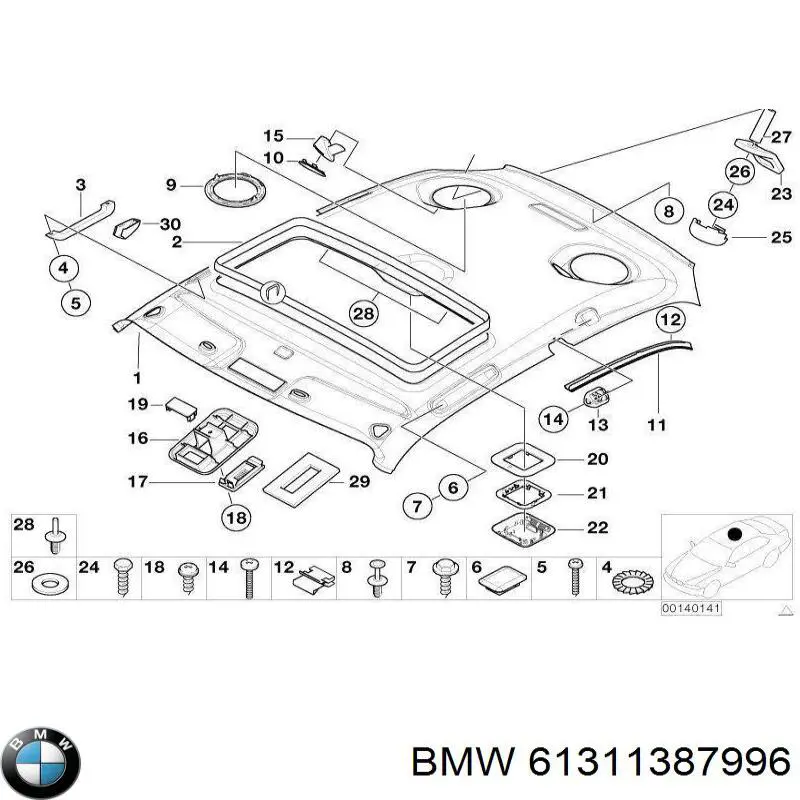  61311387996 BMW