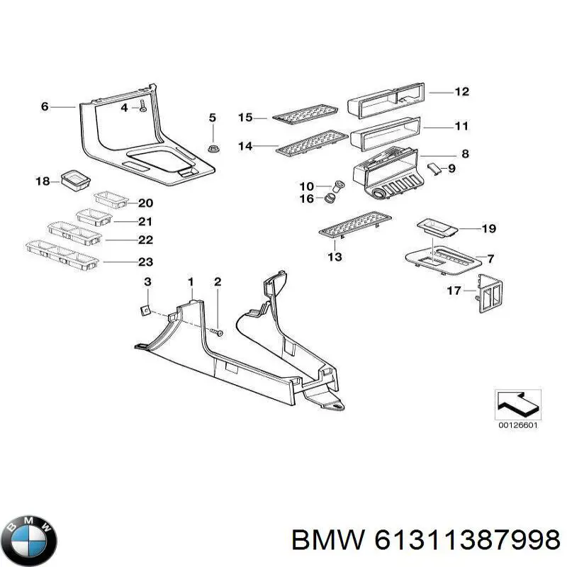  61311387998 BMW