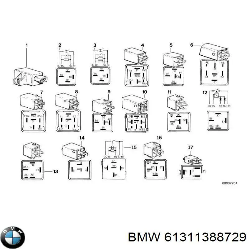 Купить 61311388746 BMW 
