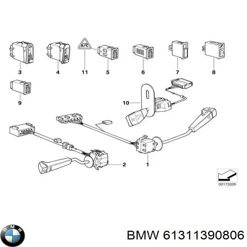 61311390806 BMW 