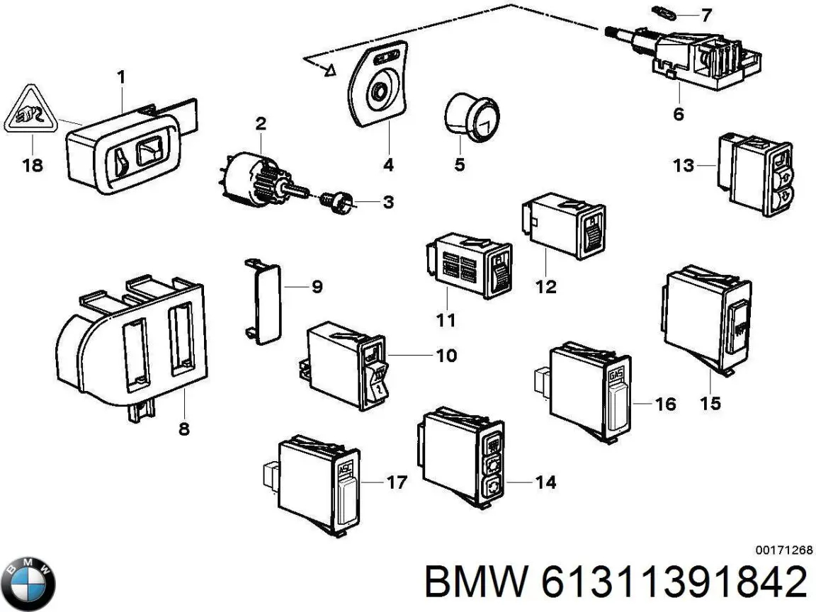  61311391842 BMW