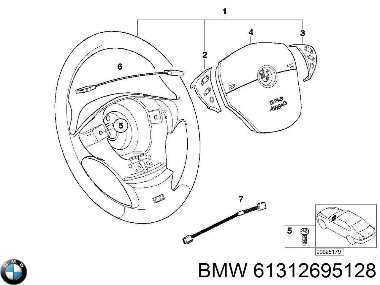  61312695128 BMW