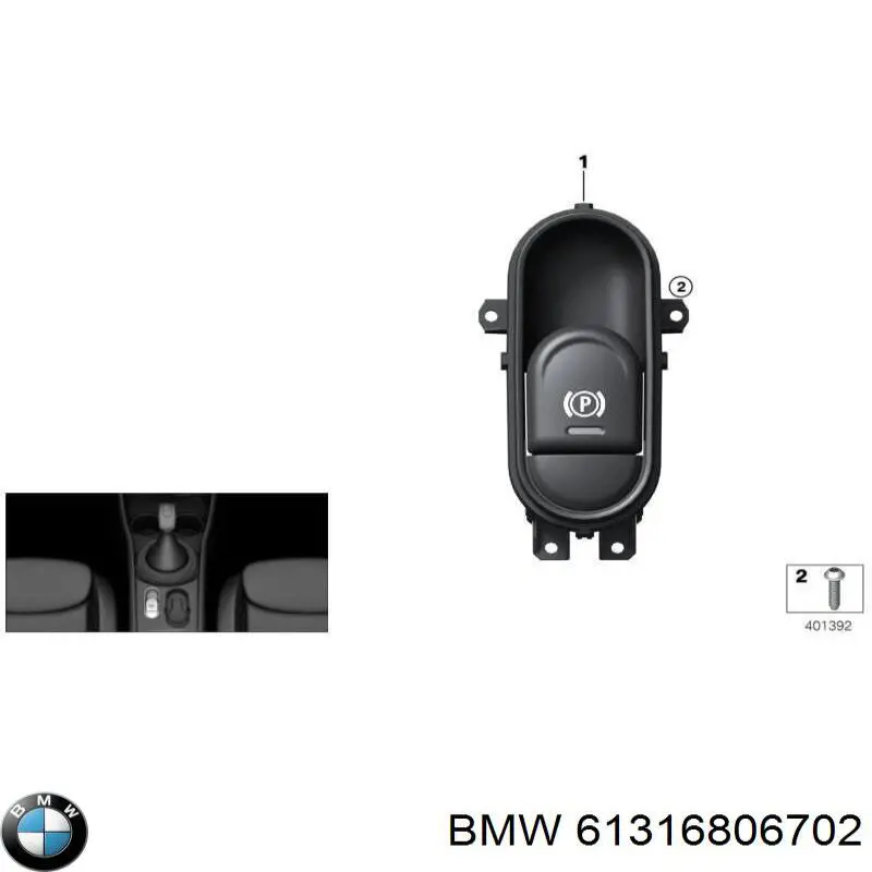 61316806702 BMW 