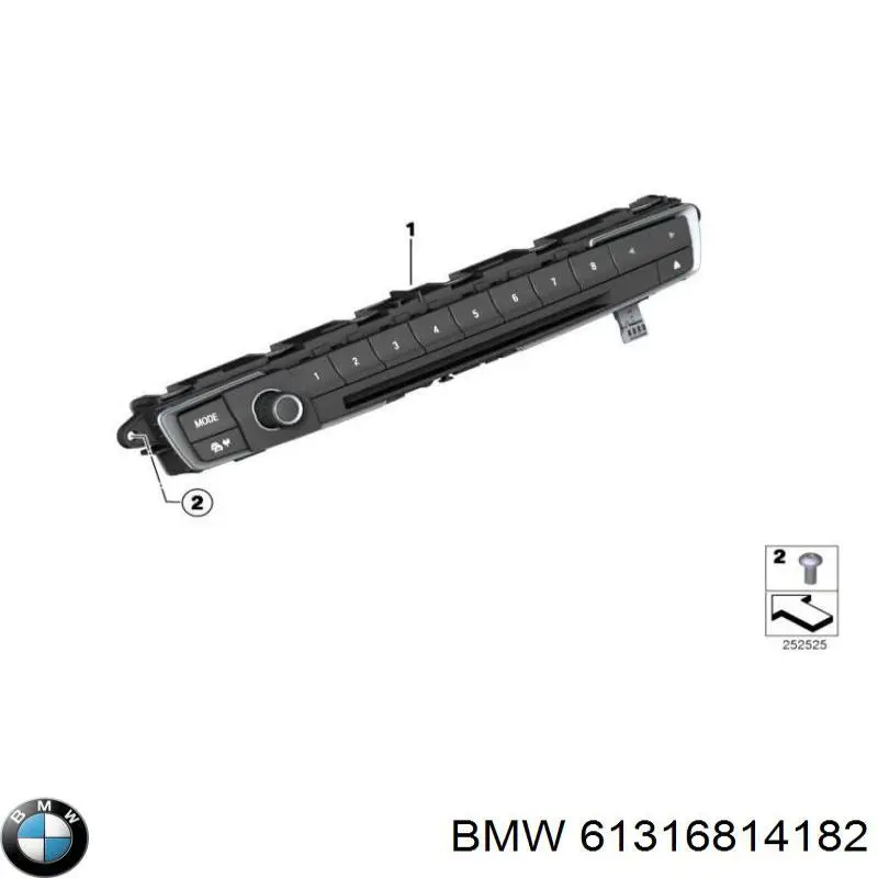 61316814182 BMW 