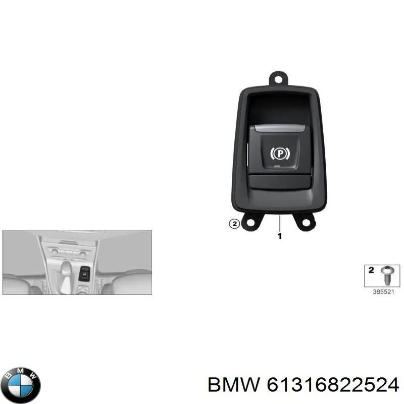 61316822524 BMW 