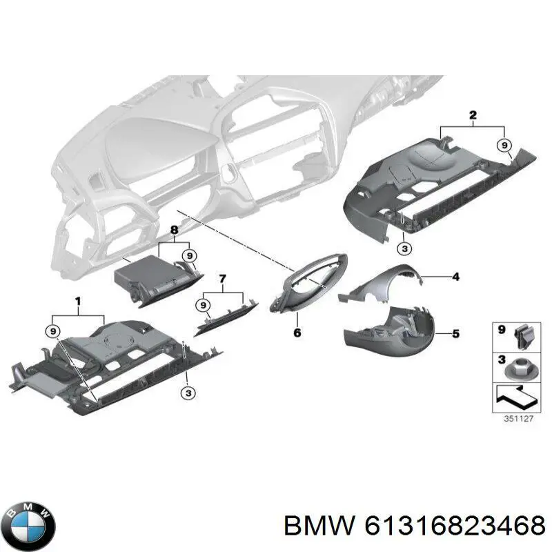 61316823468 BMW 