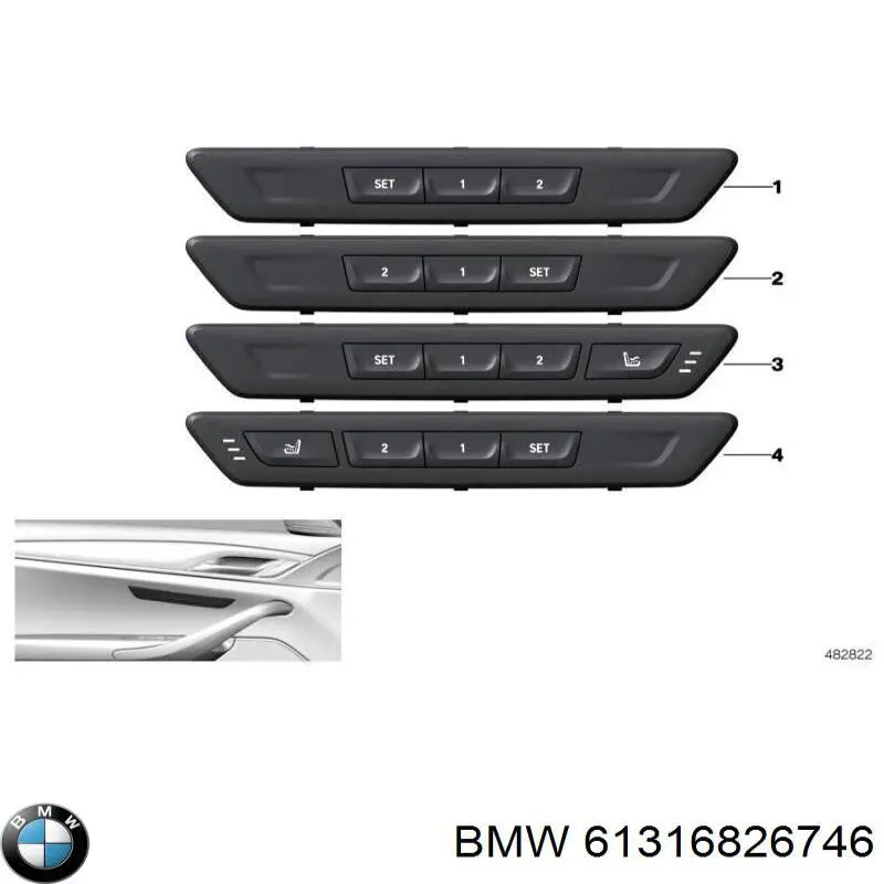 61316826746 BMW 