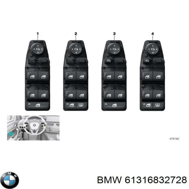 61316832728 BMW 