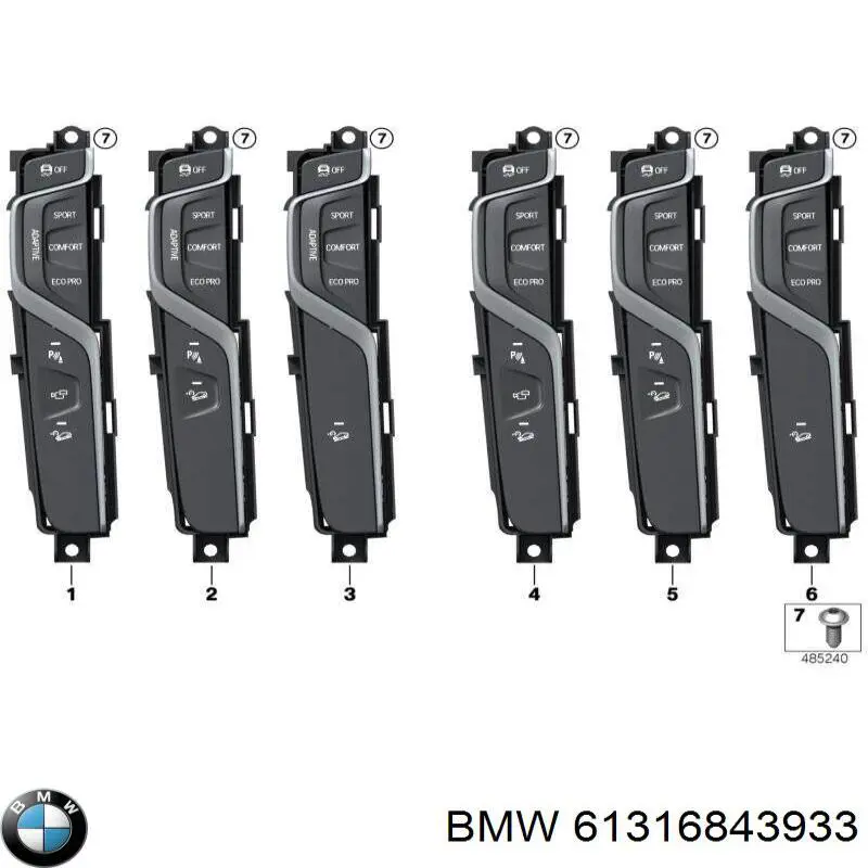 61316843933 BMW 