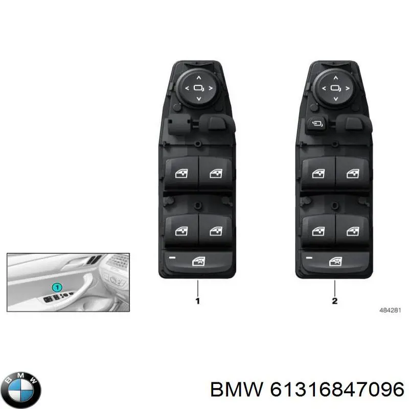 61316847096 BMW 