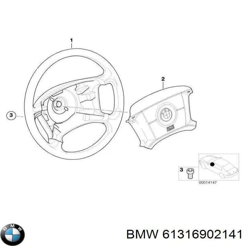 61316902141 BMW 