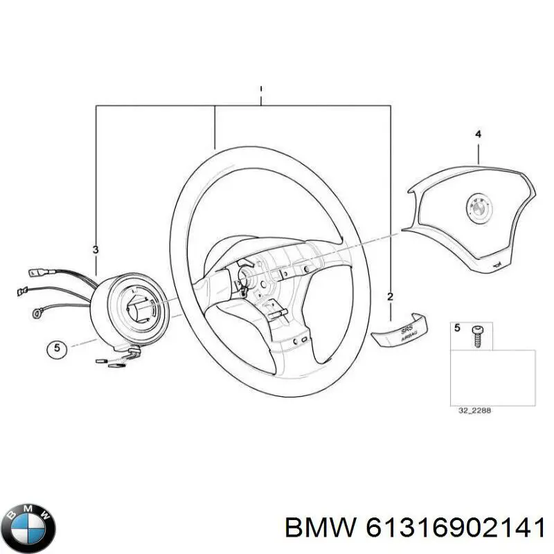  BMW 61316902141 цена, от 31.67 USD