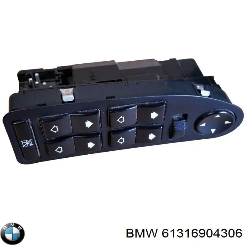 Кнопочный блок управления стеклоподъемником передний левый BMW 61316904306 цена, от 19.75 USD