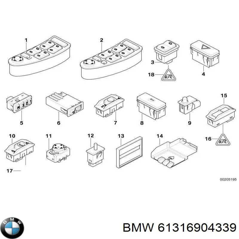  61316904301 BMW