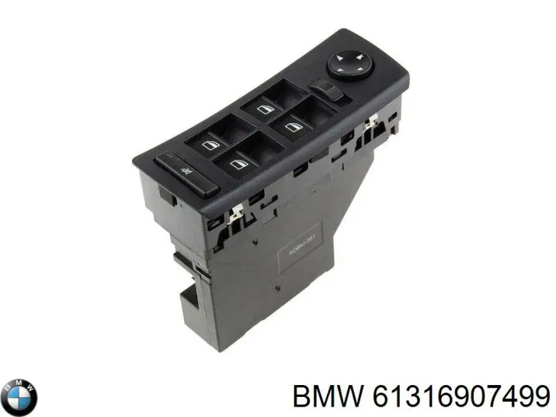 Купить 61316907499 BMW Кнопки переднего левого стеклоподъёмника