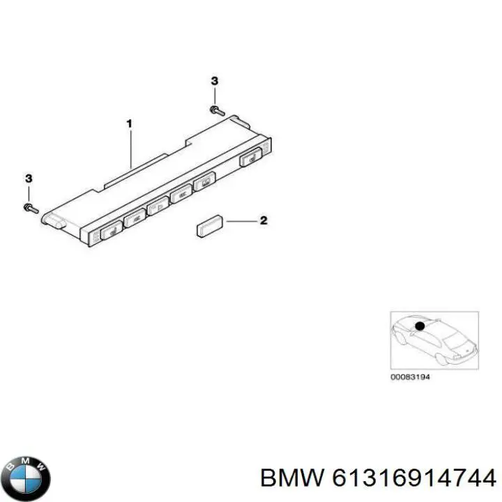 61318381308 BMW 