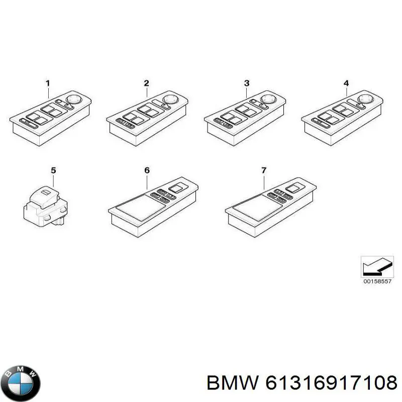  BMW 6917108 цена, от 12.98 USD