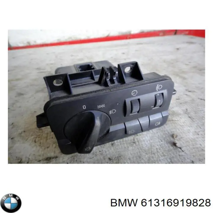 61319133014 BMW Переключатели электрические (переключатель света центральный)