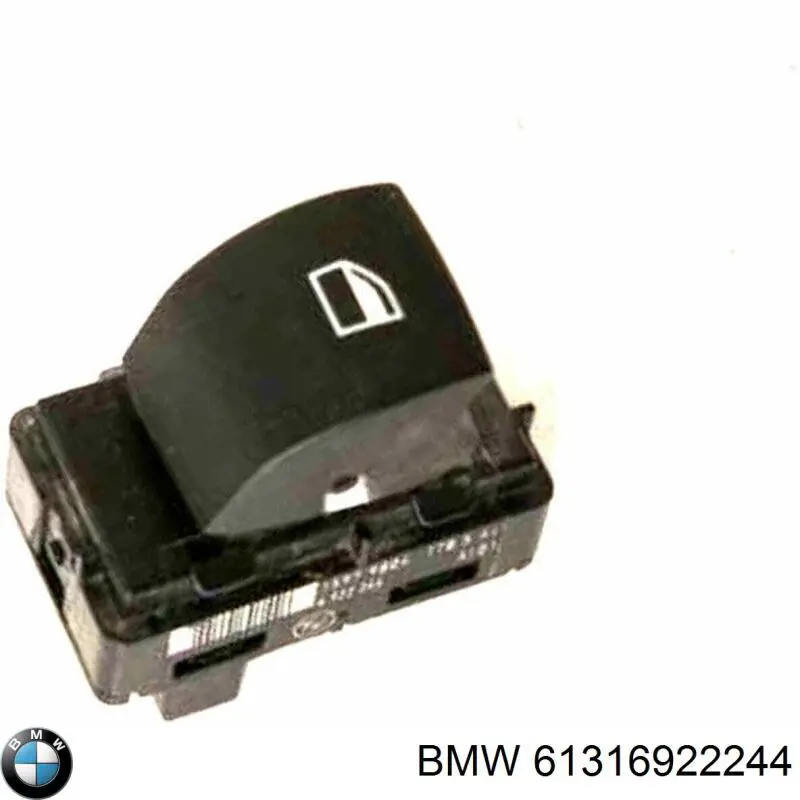 61316922244 BMW кнопка включения мотора стеклоподъемника передняя правая