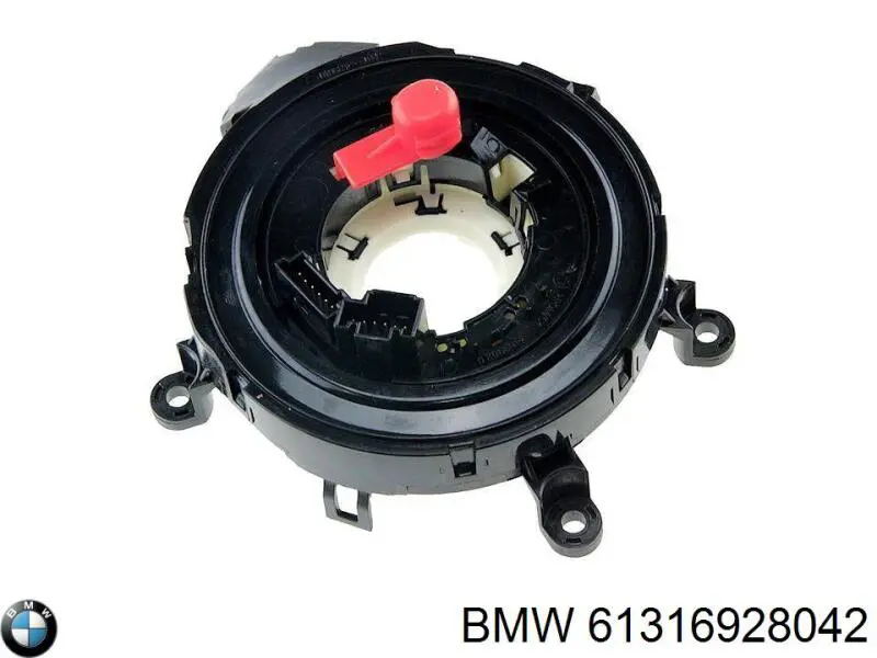 61316928042 BMW anel airbag de contato, cabo plano do volante