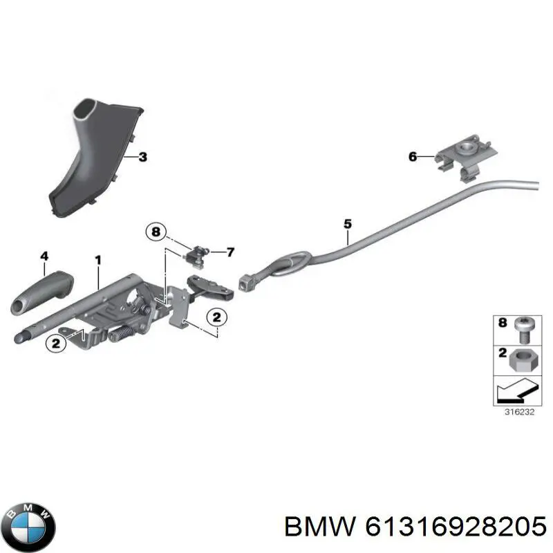 61316928205 BMW 