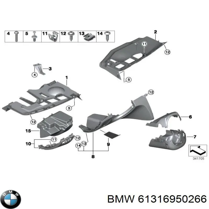 61316950266 BMW 