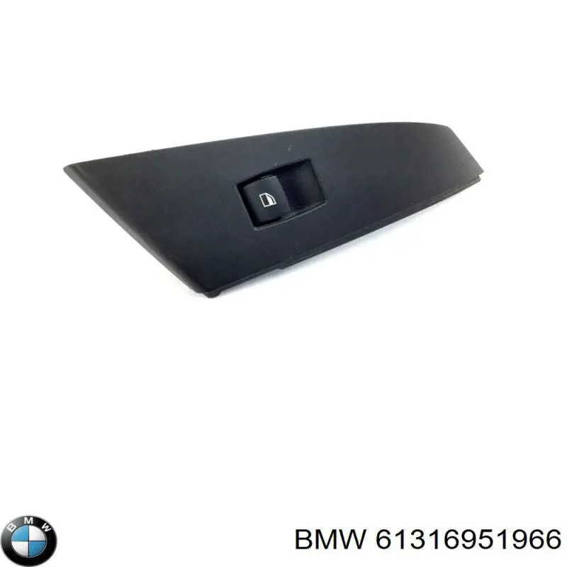 61316951966 BMW кнопка включения мотора стеклоподъемника задняя левая