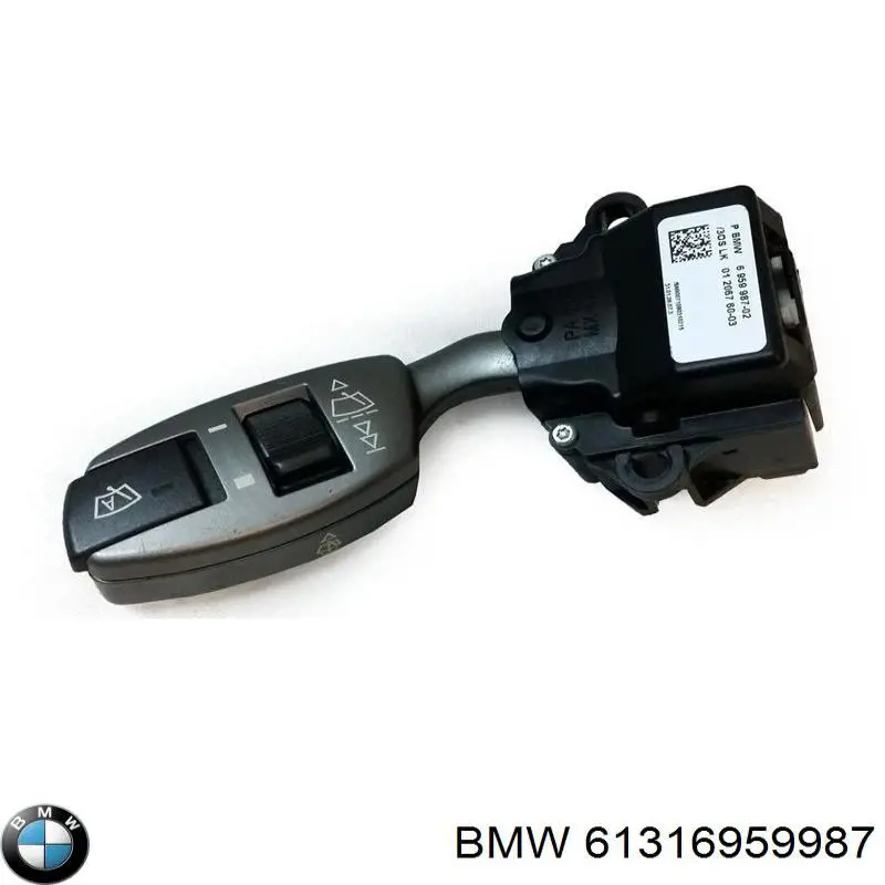 61316959987 BMW comutador direito instalado na coluna da direção