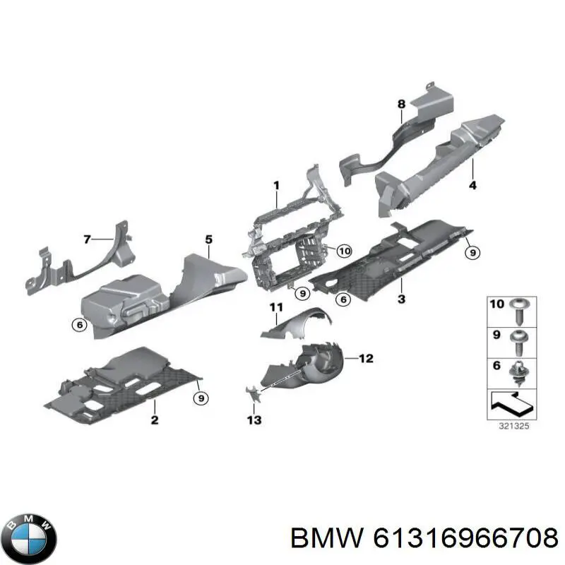 61316966708 BMW 