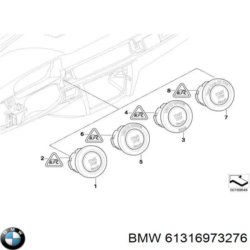 61316973276 BMW 