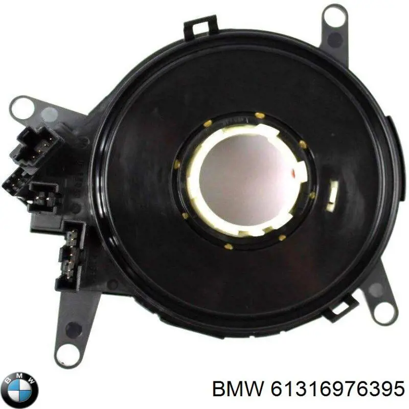 61316976395 BMW anel airbag de contato, cabo plano do volante