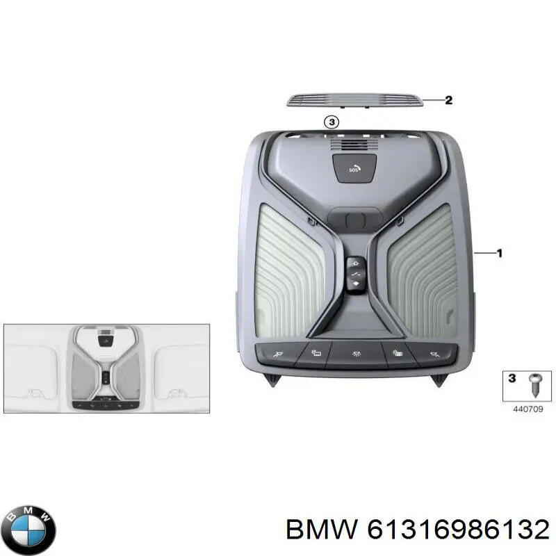 61316986132 BMW 