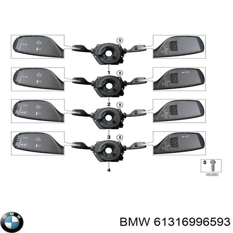 61319490789 BMW 