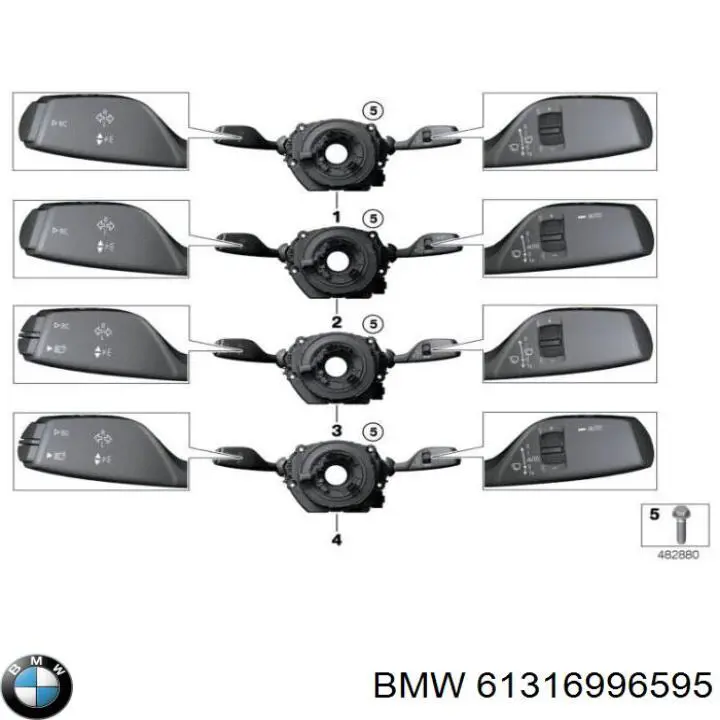 61316996595 BMW 