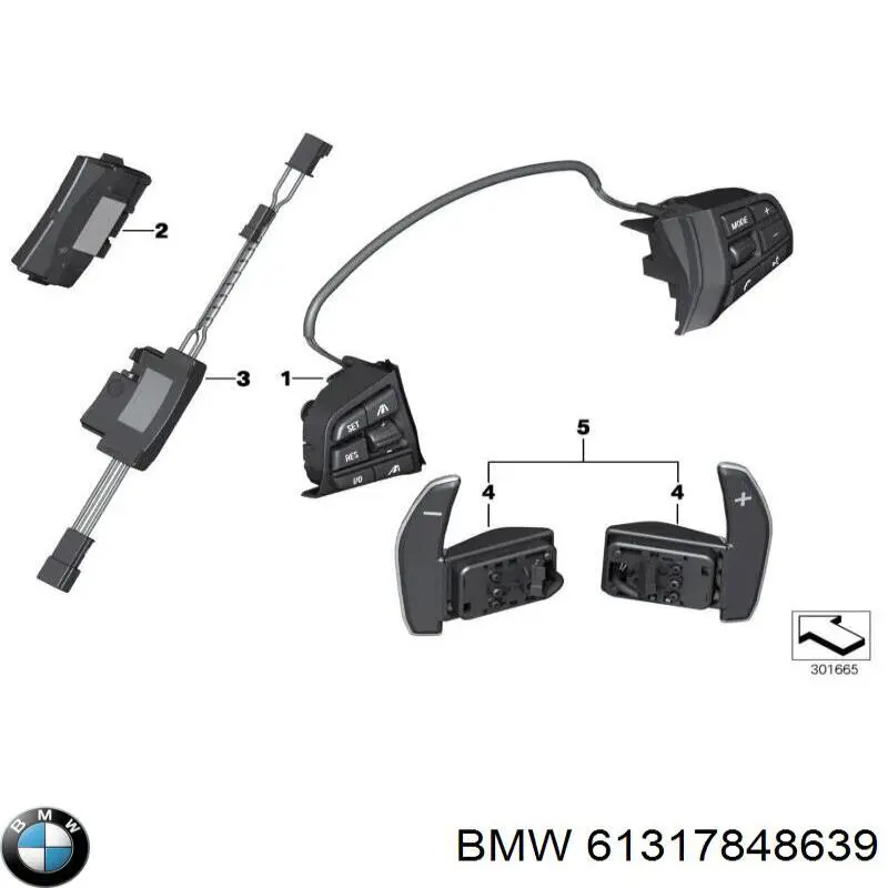 61317848639 BMW 