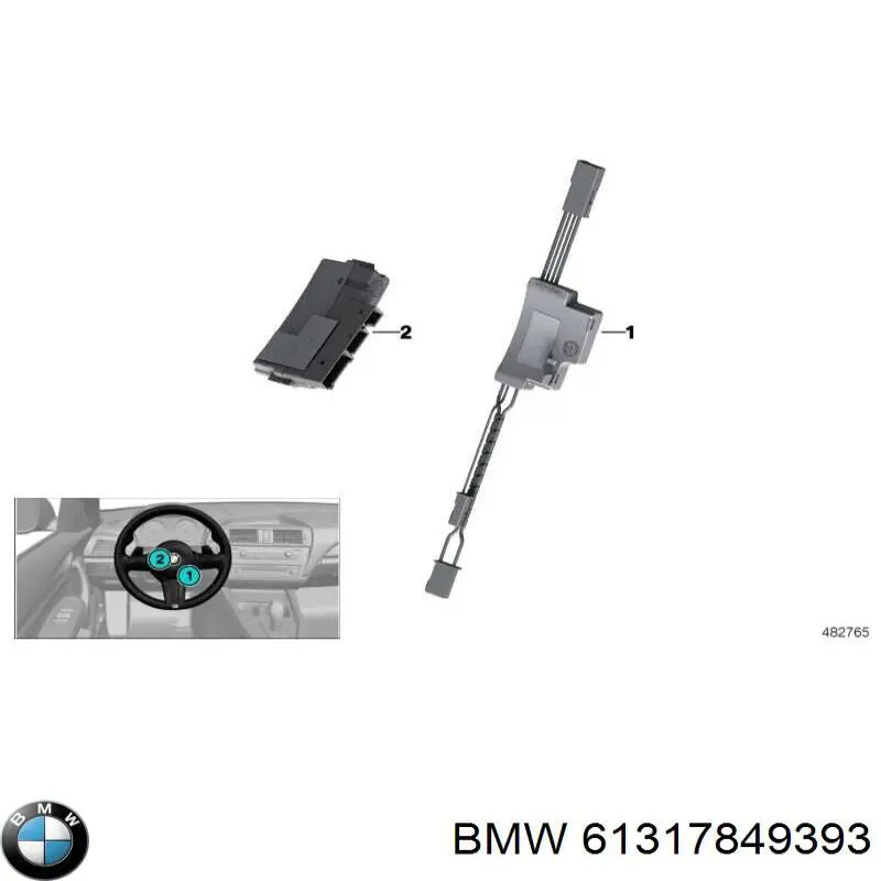  61317849393 BMW