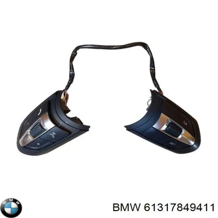 Блок кнопочных переключателей рулевого колеса 61317849411 BMW