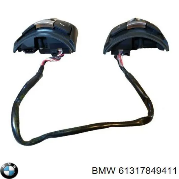 61317849411 BMW Блок кнопочных переключателей рулевого колеса