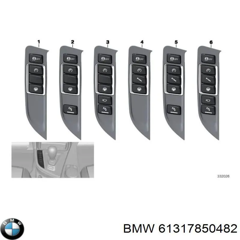 61317850482 BMW 