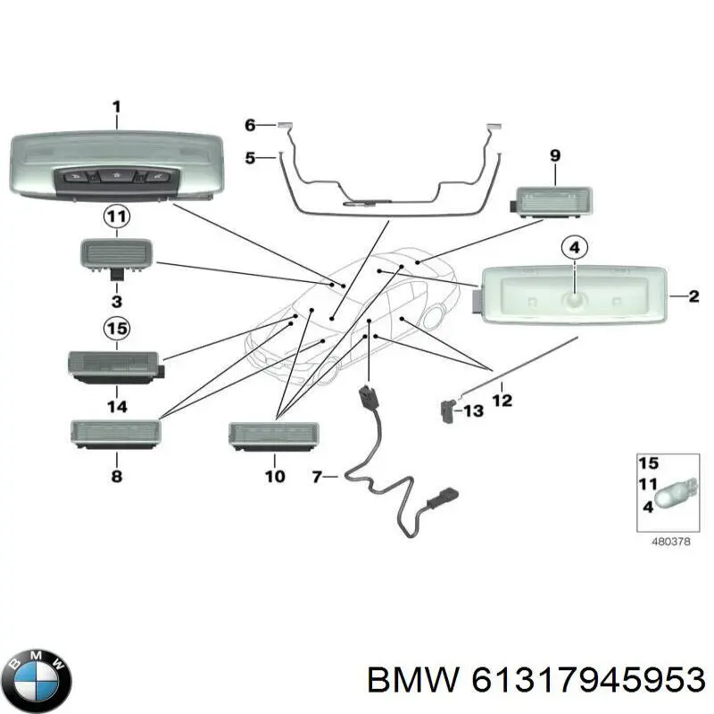 Купить 61319277932 BMW 