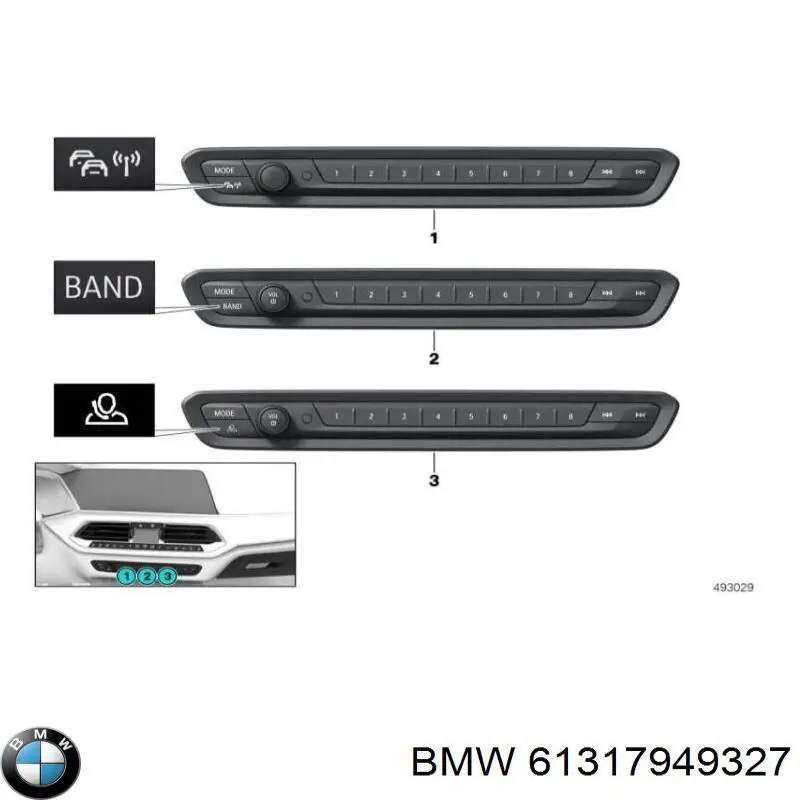 61317949327 BMW 